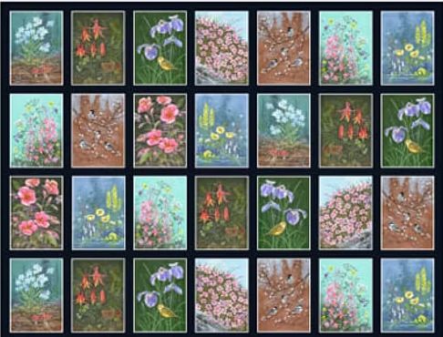 Alaska Wild Flowers Panel I Alaska's National Parks Collection Alaska Wild Flowers Panel I Alaska's National Parks Collection, Length: Bolt