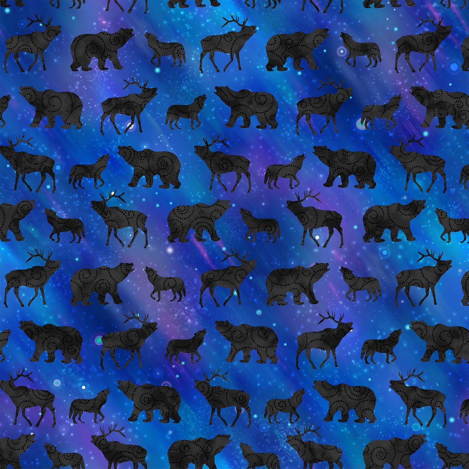 Aurora Animal Silhouettes I Dawn Gerety