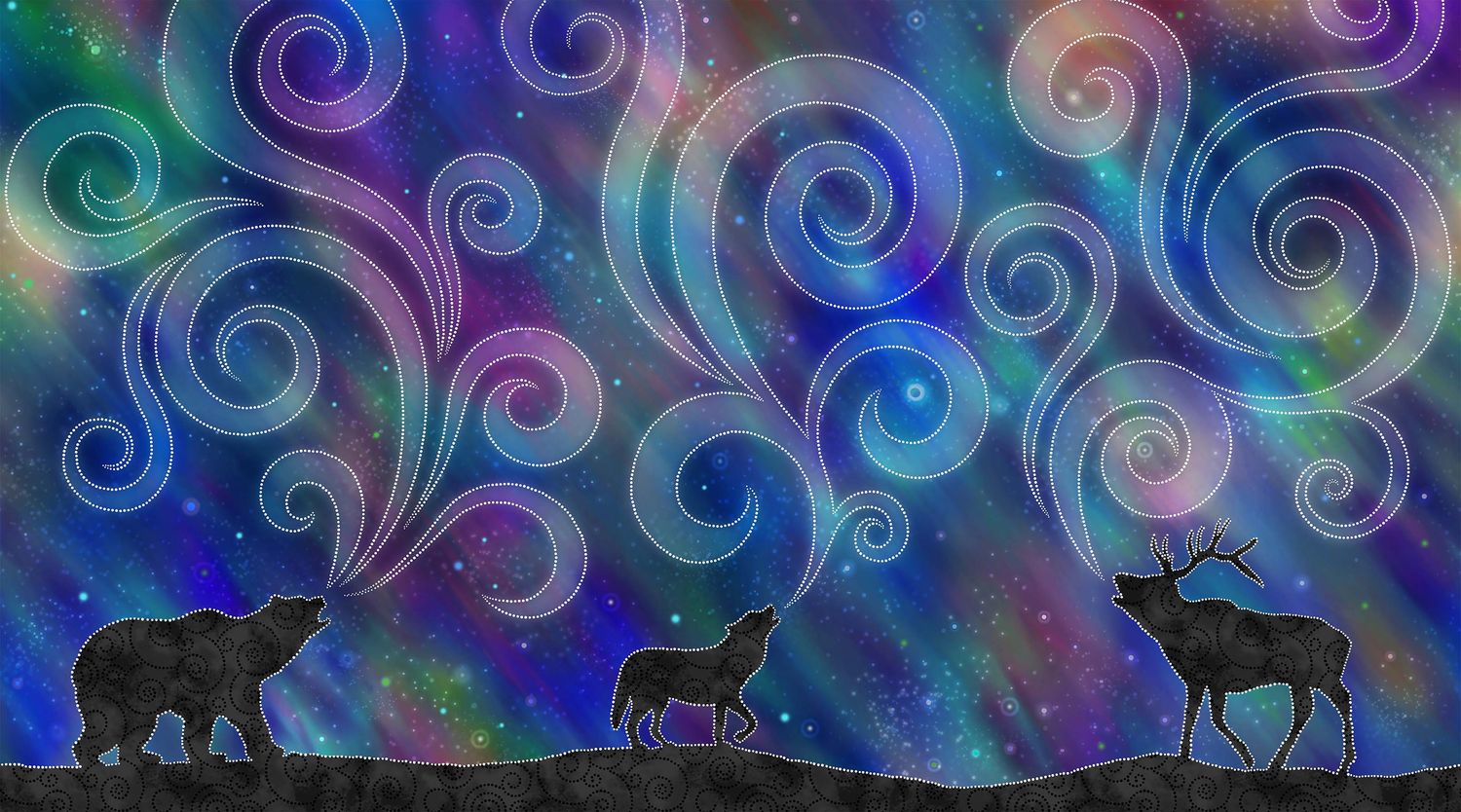 Aurora Borealis Panel | Dawn Gerety