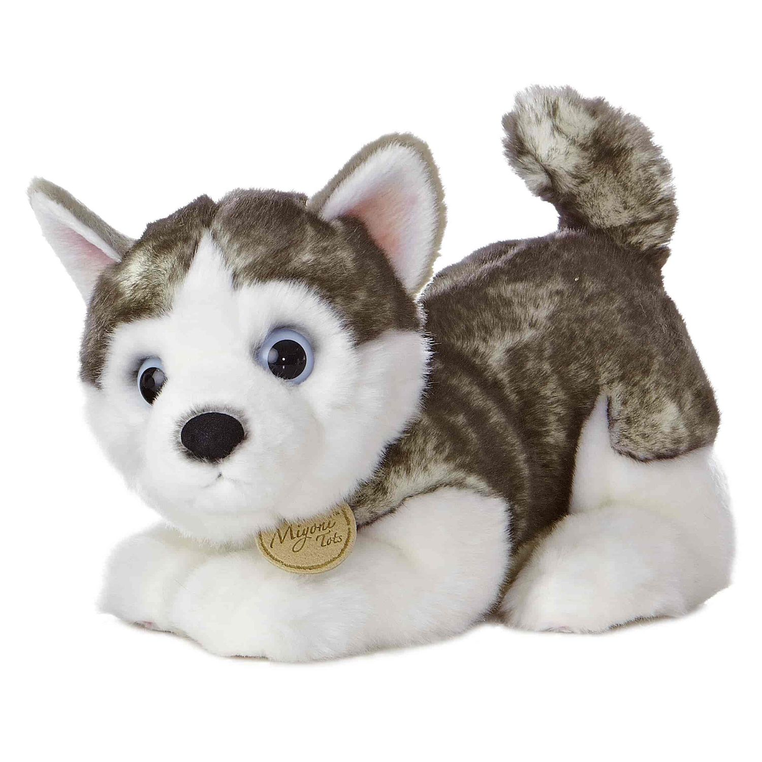 Plush Siberian Husky Pup