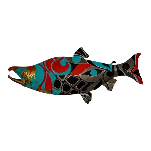 16 16" Aluminum Fish Prints, Design: Andrew