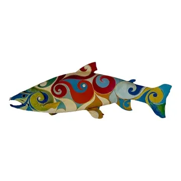 16" Aluminum Fish Prints