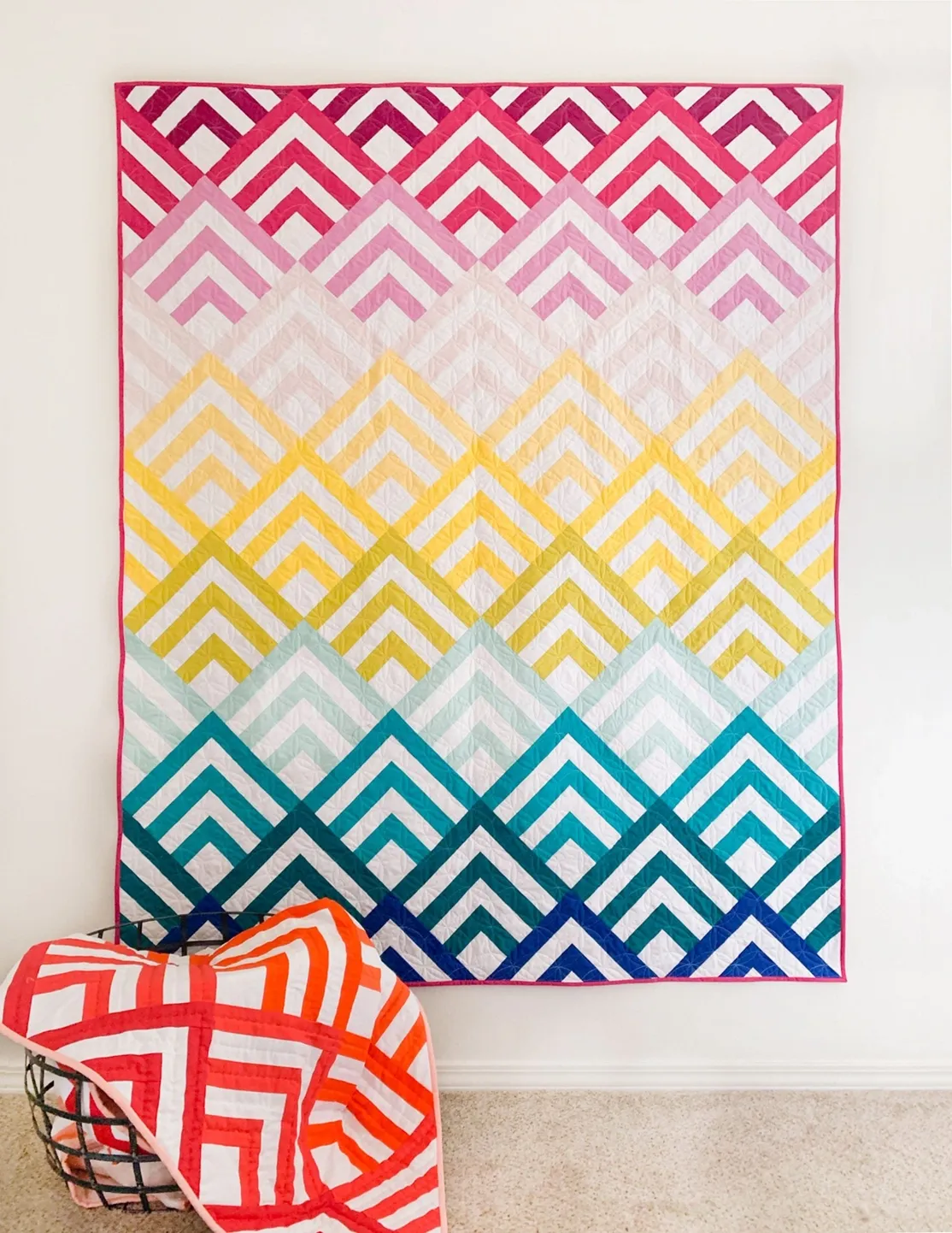 Cabin Peaks Quilt Pattern Cabin Peaks Quilt Pattern