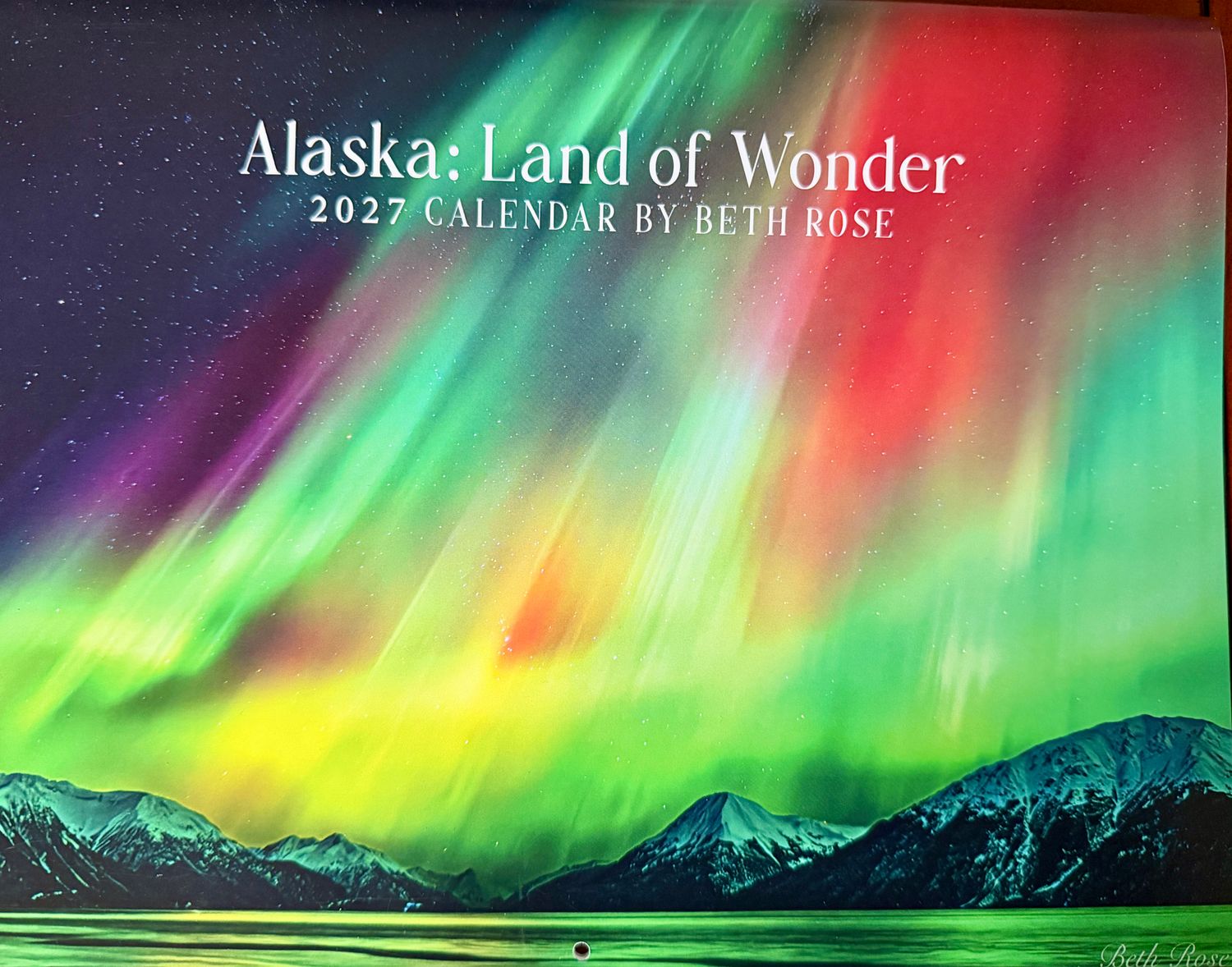 2027 Alaska: Land of Wonder Wall Calendar