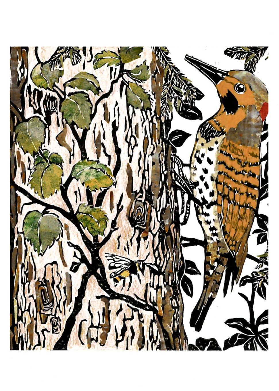 "Tree Lines" Greeting Card
