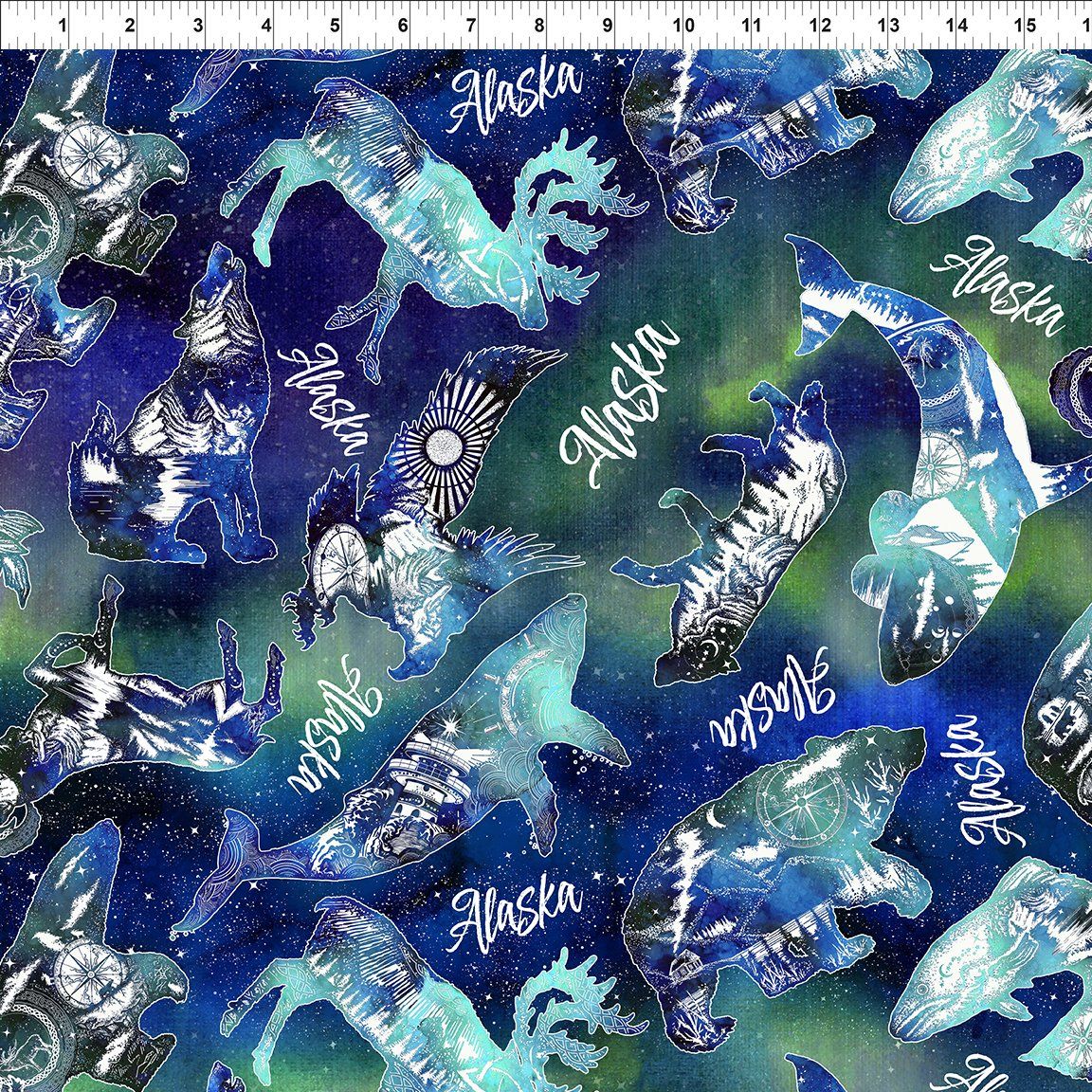 Alaska! Wildlife & Northern Lights, Yardage: Yard