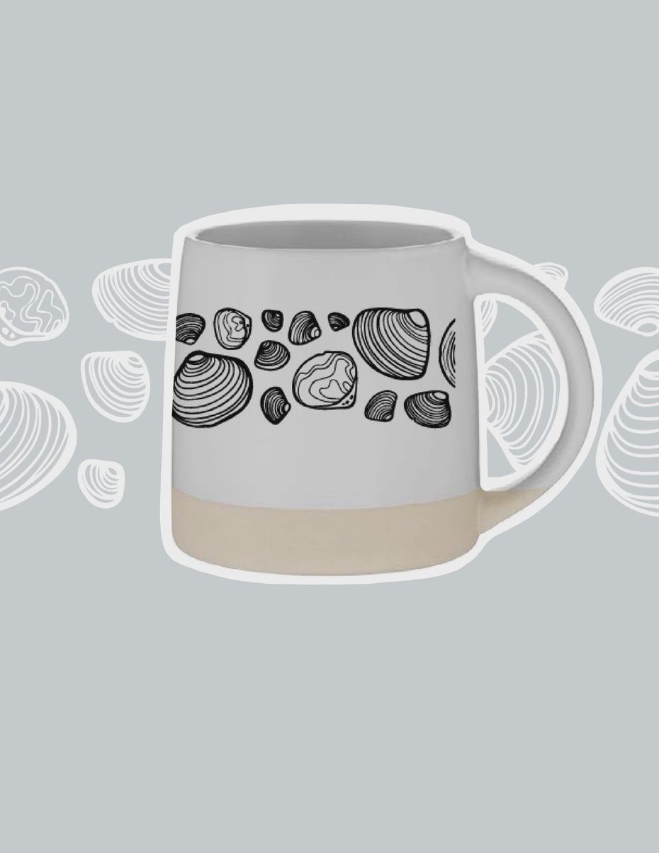 The Homer (Clams) Ceramic Mug