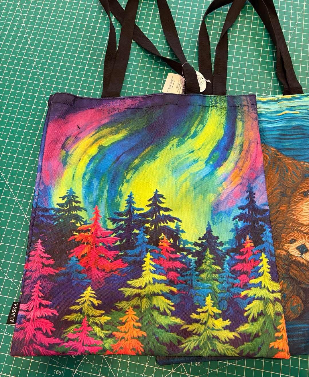 Mystic Trees Canvas Tote Bag Mystic Trees Canvas Tote Bag