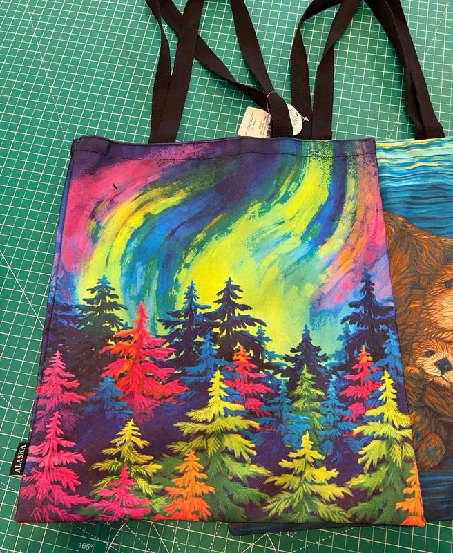 Mystic Trees Canvas Tote Bag
