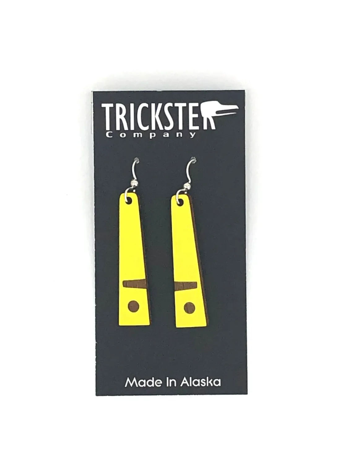 Formline Killer Whale Fin Earrings