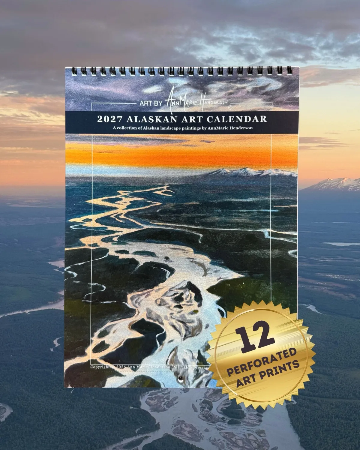 2027 Alaska Art Calendar