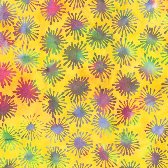 Batik Frosting Batik Frosting, Color: Neon Cells, Precut Size: Yard