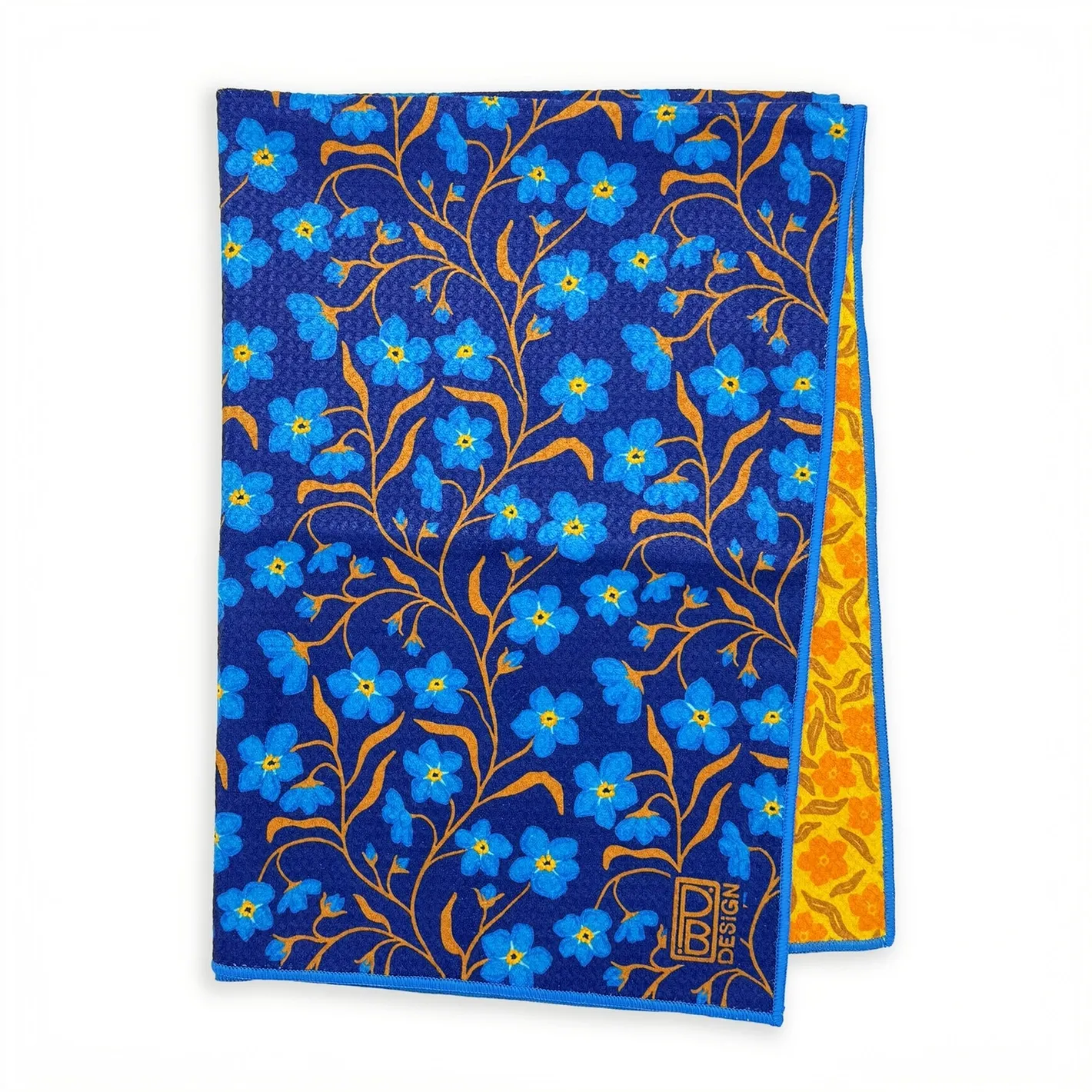 Forget Me Nots Tea Towel | Microfiber