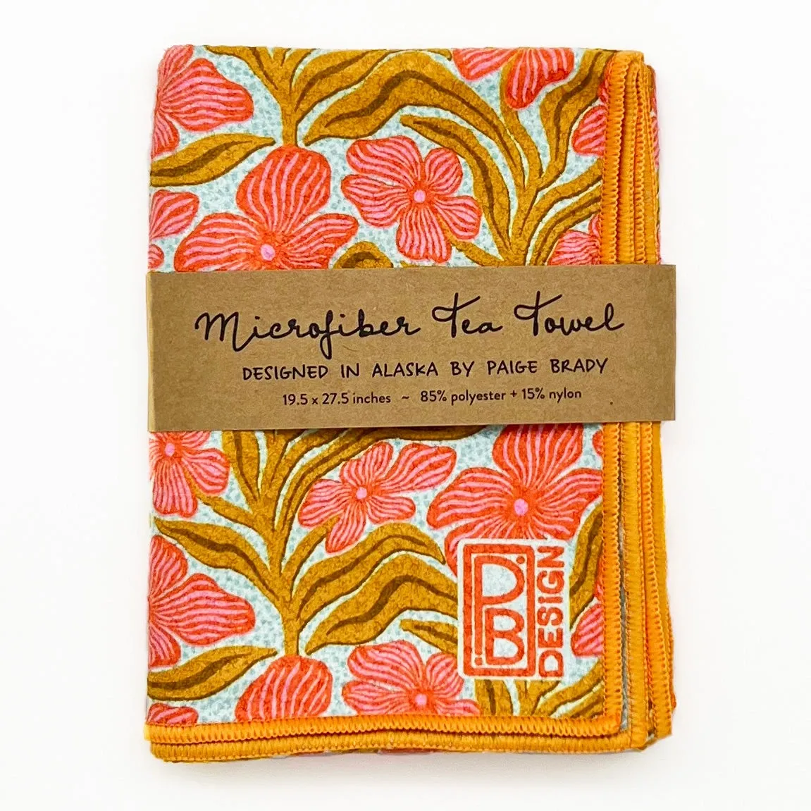 Whimsical Blooms Tea Towel | Microfiber