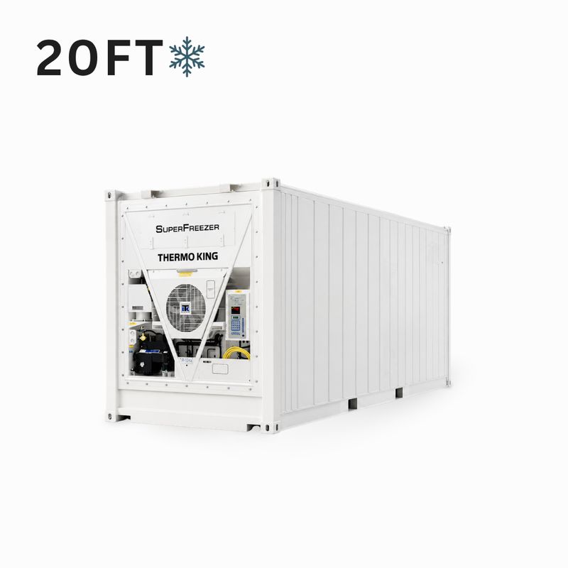20FT, 40FT Superfreezer Tiefkühlcontainer bis -70°C