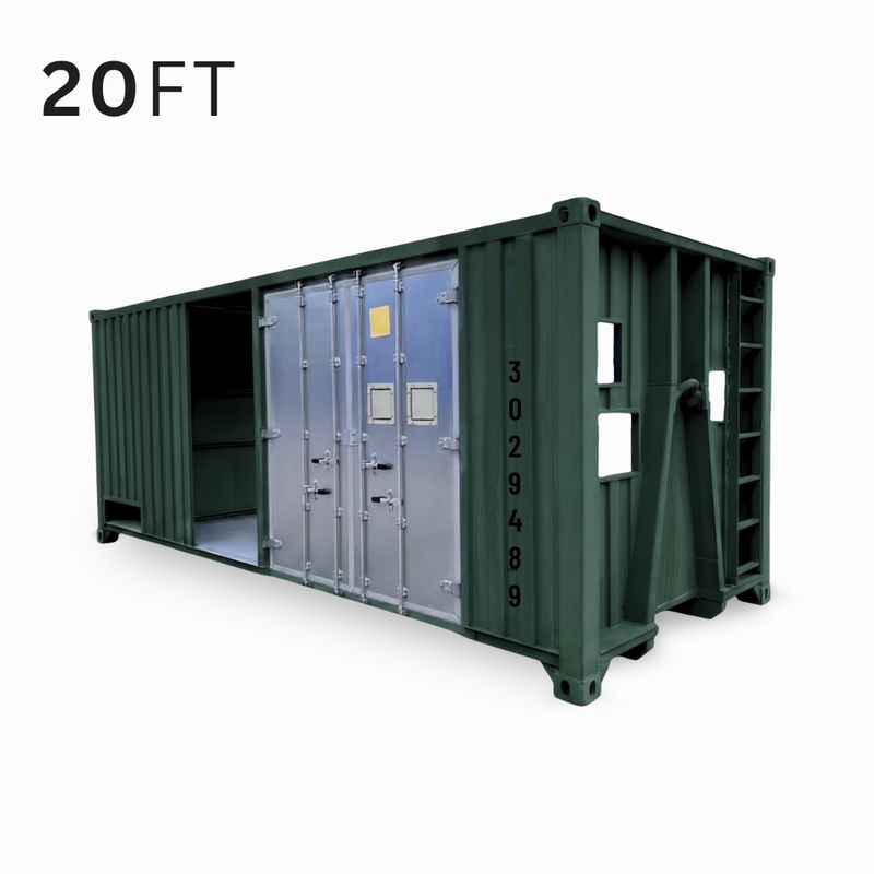 20FT Abrollcontainer US-Army Container / Bundeswehr-Container