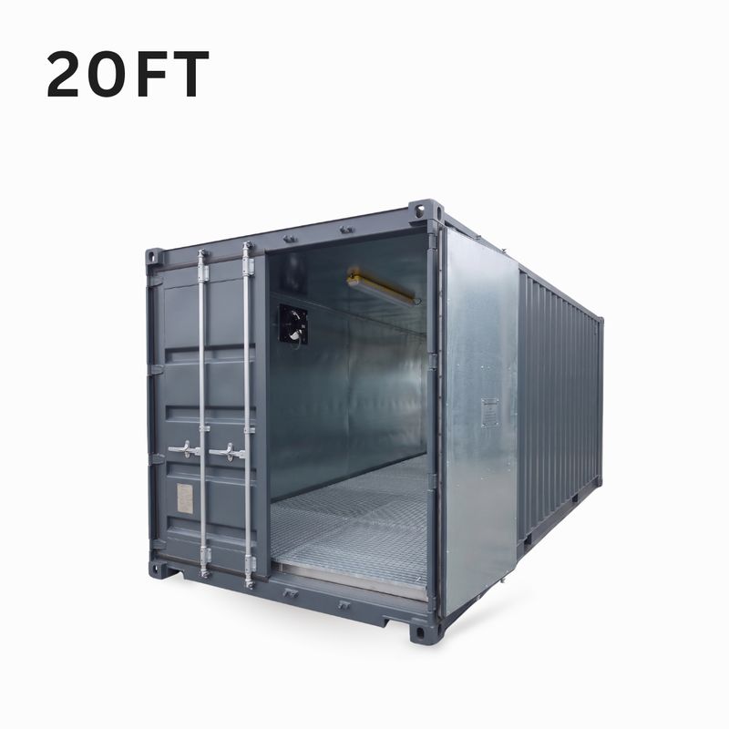 20FT Ex-Schutz Container – explosionsgeschützter Isoliercontainer