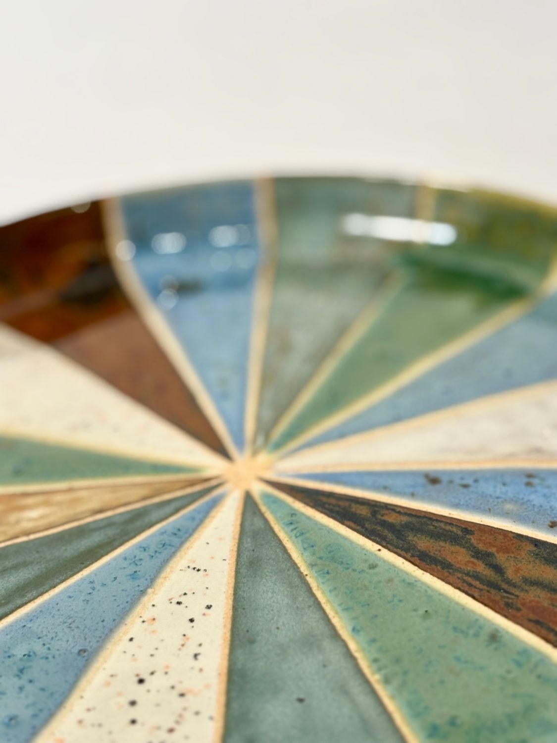 Serving plate - Autumn colors