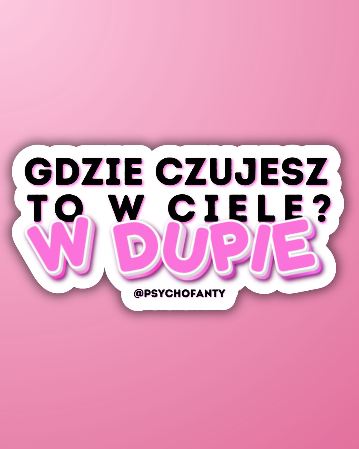 Gdzie to czujesz w ciele?