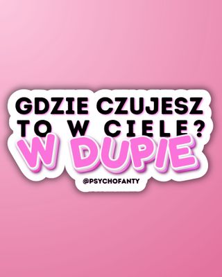 Gdzie to czujesz w ciele?