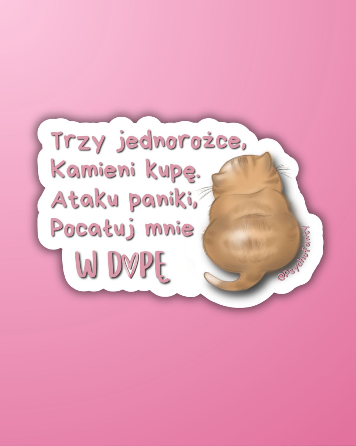 Atak paniki w du**e - kot