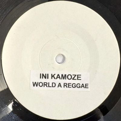 INI KAMOZE - World A Music (TEST PRESS) 7"