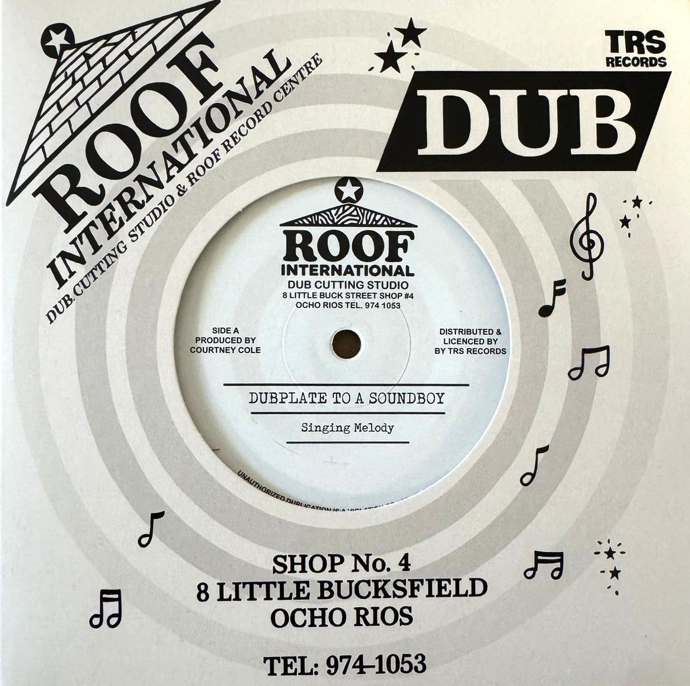 SINGING MELODY - Dubplate To A Soundboy (7")