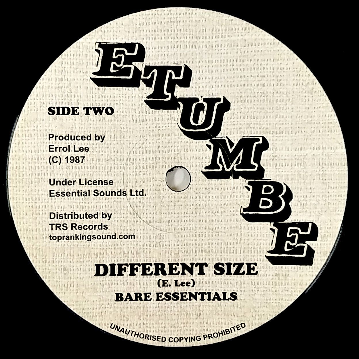 BARE ESSENTIALS - Miss Jamaica / Different Size (12")