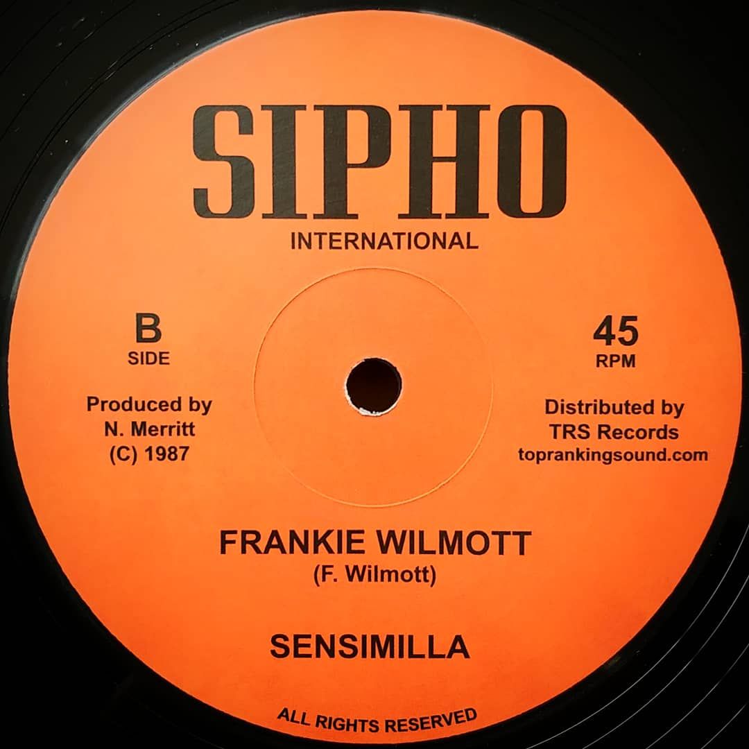 ANDY TOSH / FRANKIE WILMOTT - Lick A Shot / Sensimilla (12")