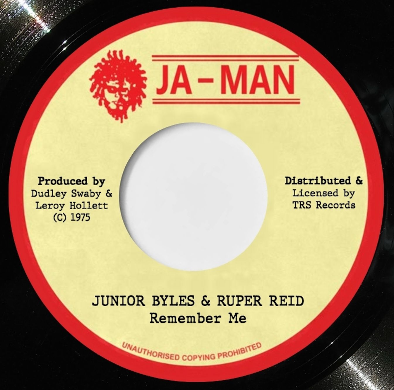 JUNIOR BYLES &amp; RUPERT REID - Remember Me (7")