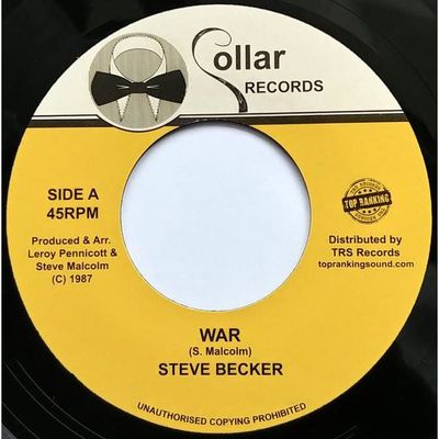 STEVE BECKER - War (7")