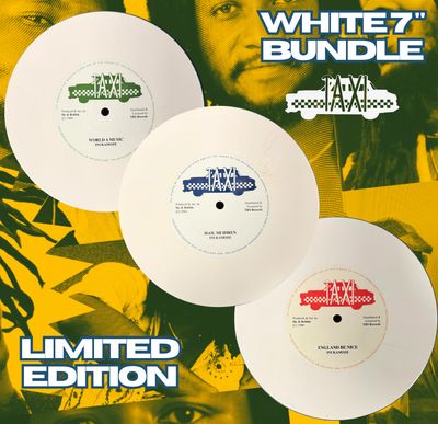 TAXI LIMITED EDITION WHITE 7" BUNDLE