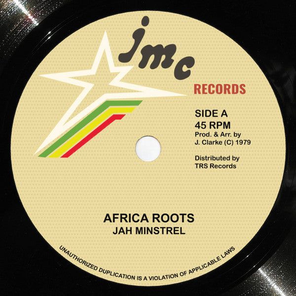 JAH MINSTREL - Africa Roots (7")