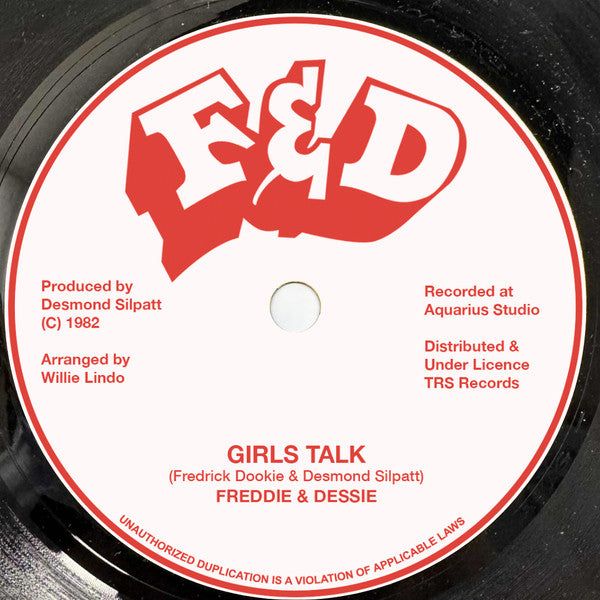 FREDDIE &amp; DESSIE - Girls Talk (7")