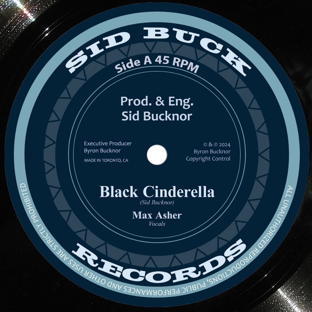 MAX ASHER - Black Cinderella (7")