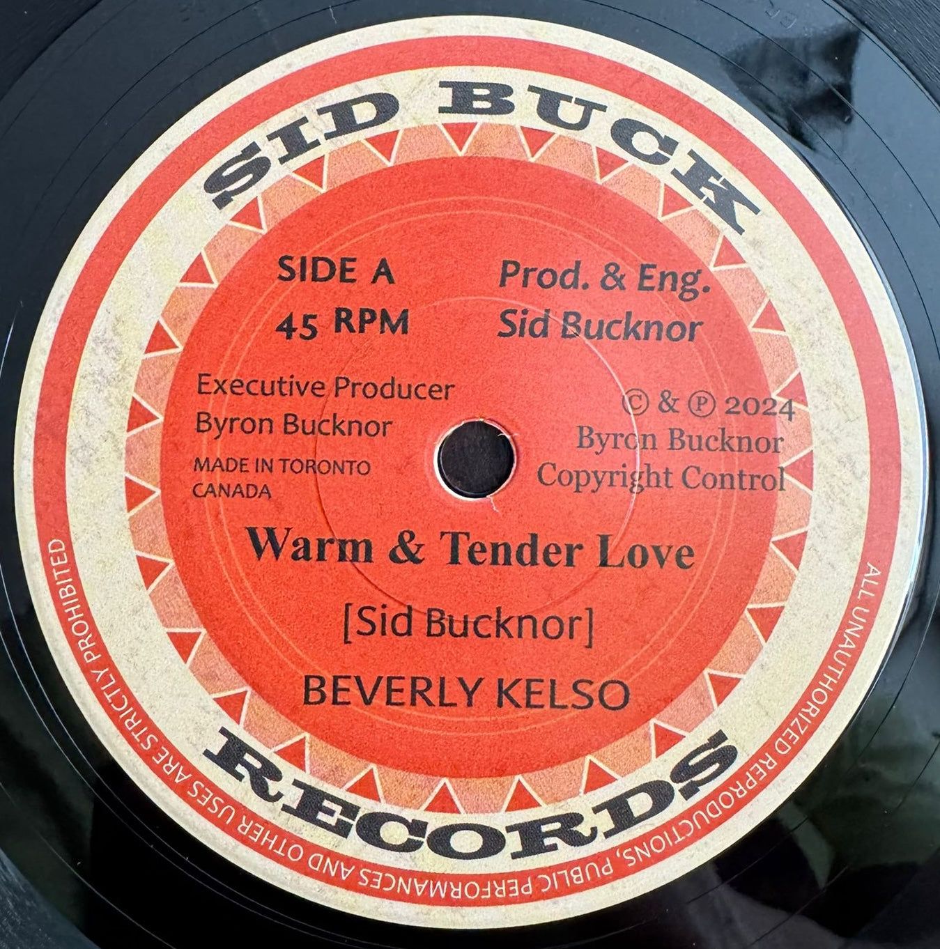 BEVERLEY KELSO – Warm &amp; Tender Love (7")