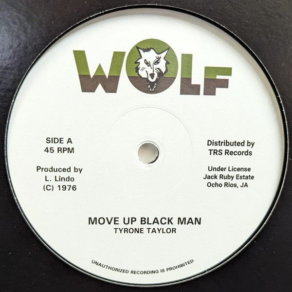 TYRONE TAYLOR / BLACK DISCIPLES - Move Up Black Man / Free Rhodesia (12")