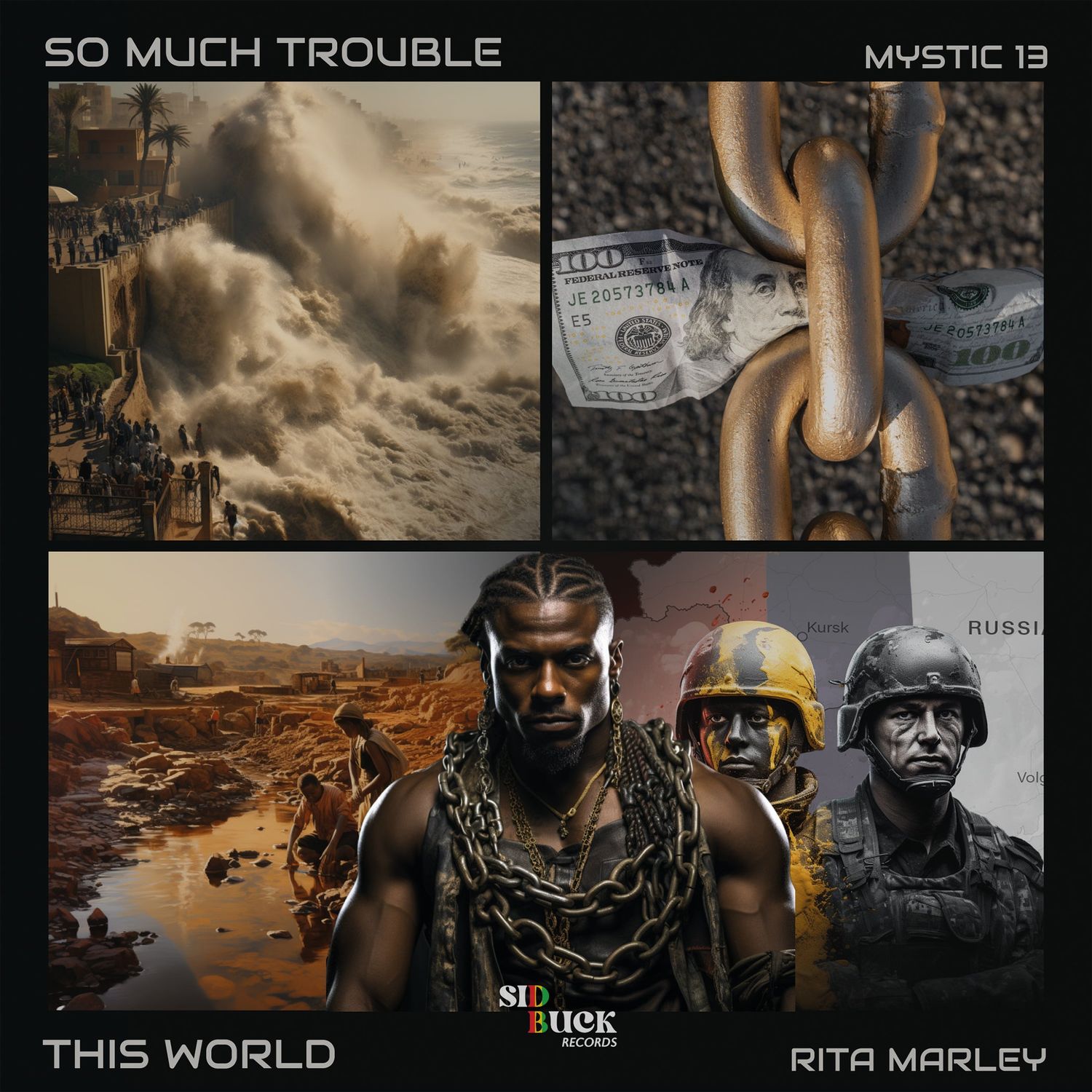 MYSTIC 13 / RITA MARLEY - So Much Trouble / This World (7")