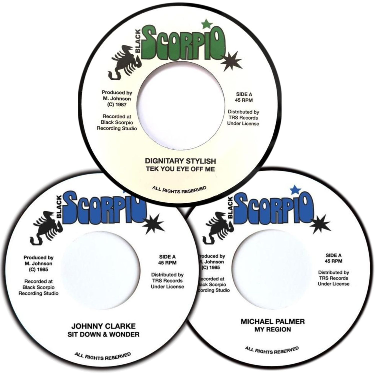 BLACK SCORPIO 7" BUNDLE