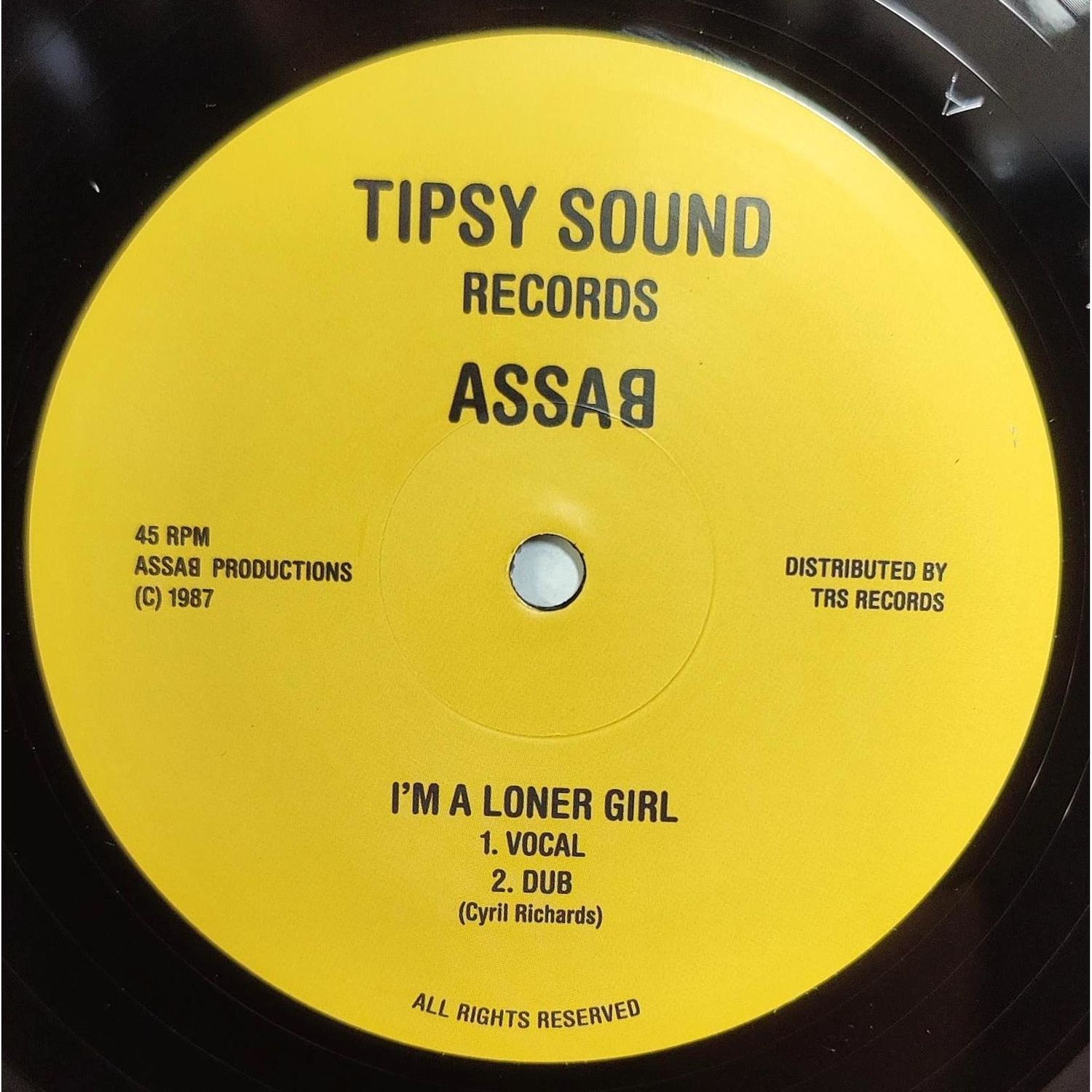 ASSAB - I'm A Loner Girl / If That Was You (12")