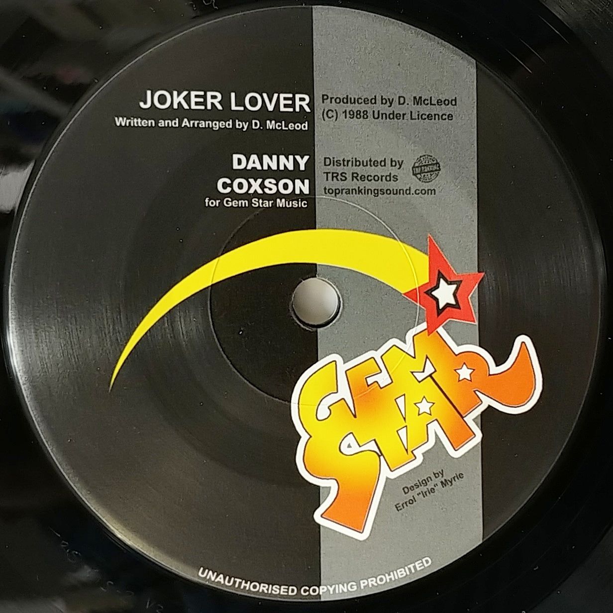 DANNY COXSON - Joker Lover (7")