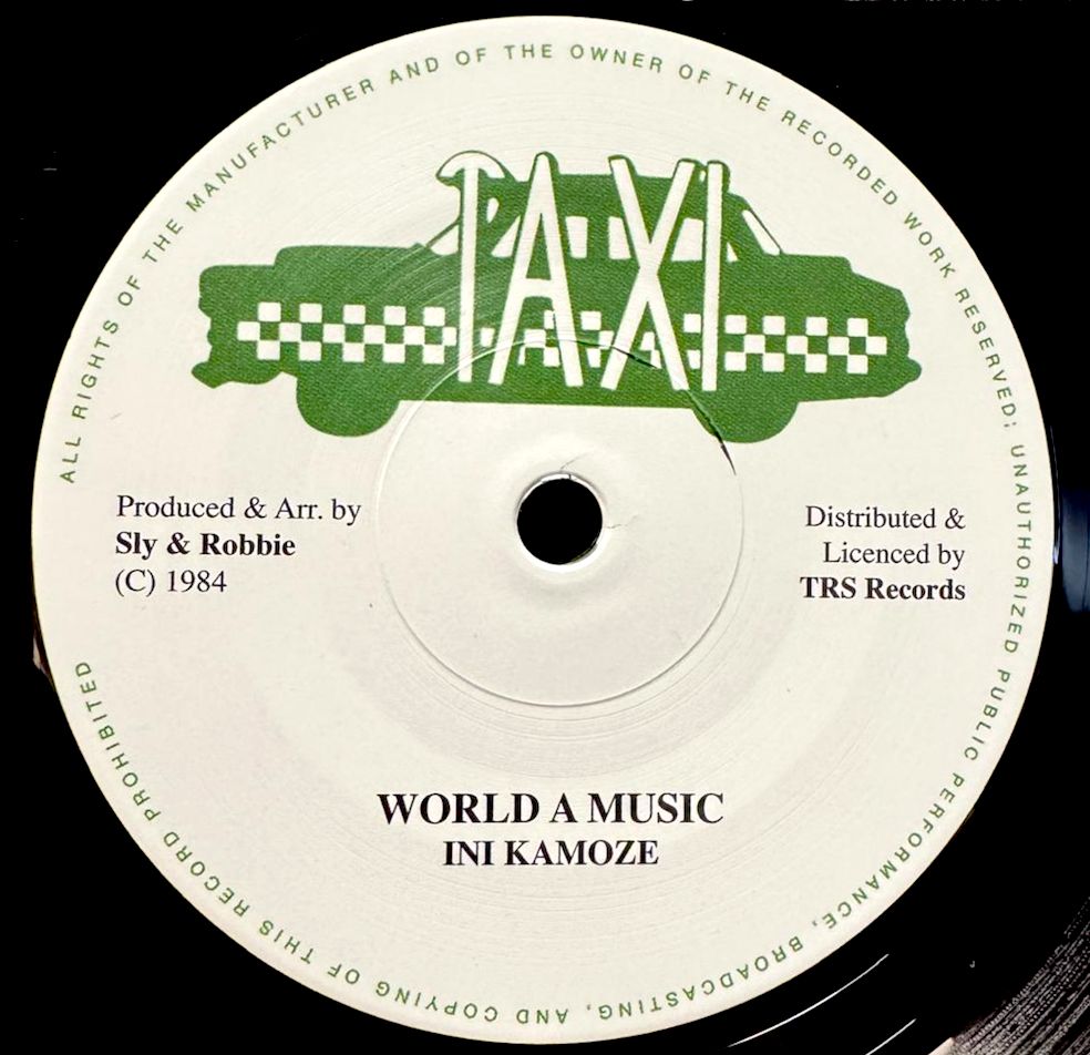 INI KAMOZE - World A Music (7")
