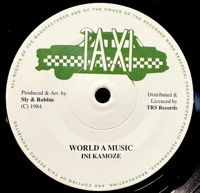 INI KAMOZE - World A Music (7")