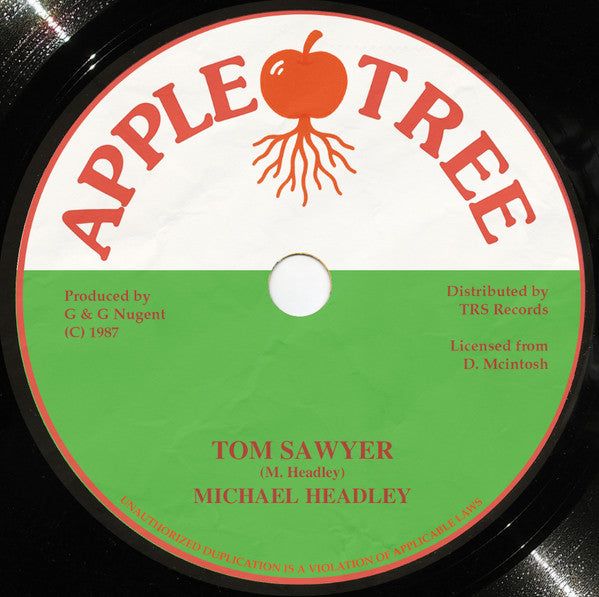 MICHAEL HEADLEY - Tom Sawyer (7")