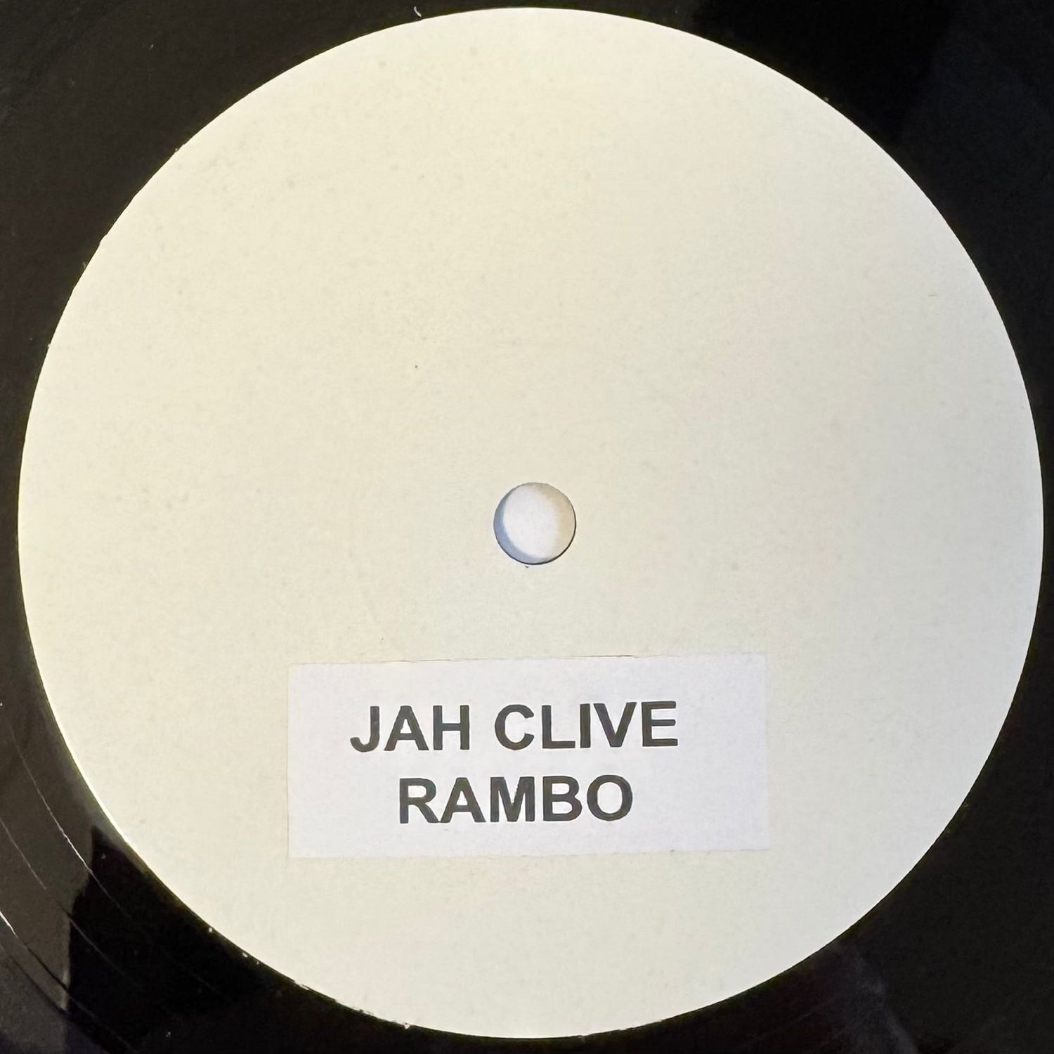 JAH CLIVE - Rambo (TEST PRESS) 7"