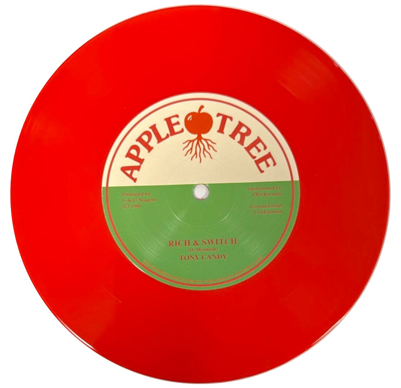TONY CANDY - Rich &amp; Switch (Red 7") Limited Edition