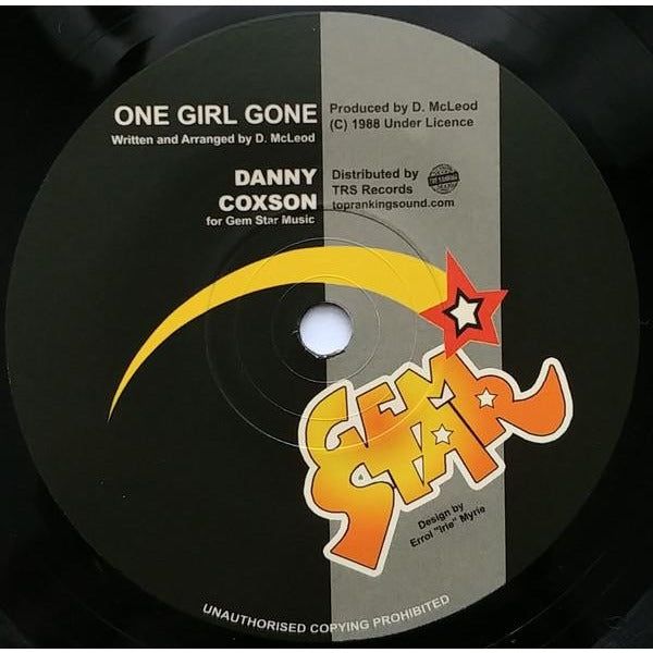DANNY COXSON - One Girl Gone (7")