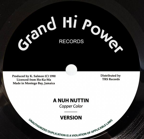 HERO CULTURE / COPPER COLOR - Pack Up / A Nuh Nuttin (12")