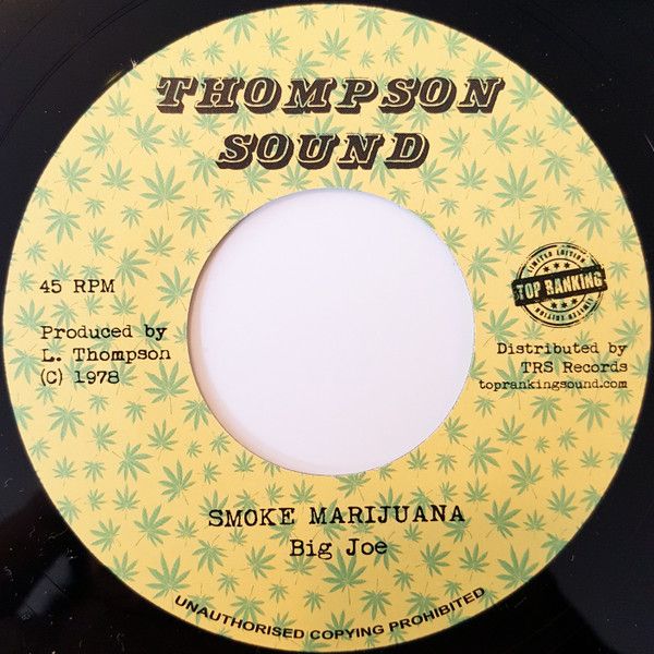 RANKING DREAD / BIG JOE - Marijuana In My Soul / Smoke Marijuana (7")