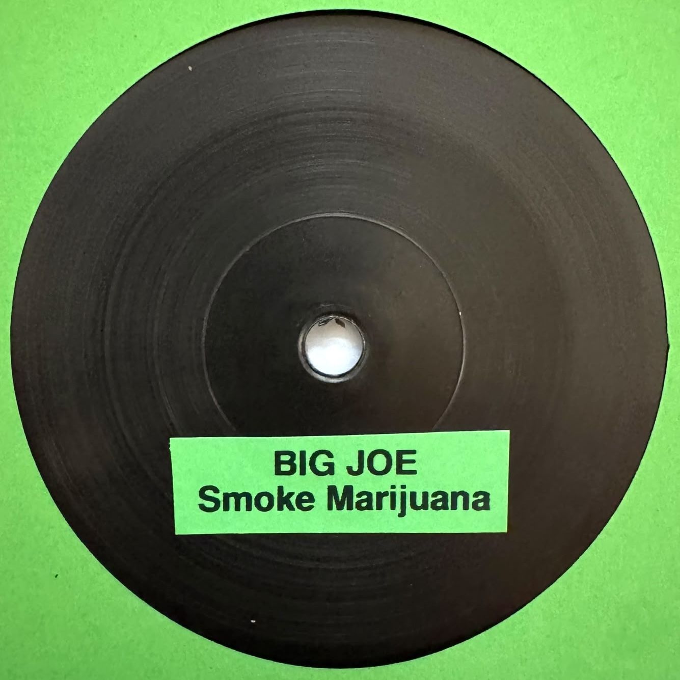 RANKING DREAD / BIG JOE - Marijuana In My Soul / Smoke Marijuana (7") TEST PRESS
